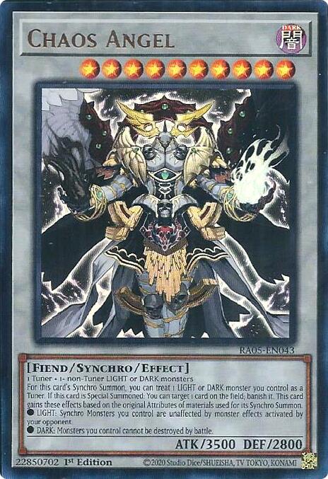 Chaos Angel (Ultra Rare) [RA05-EN043] Ultra Rare | Shuffle n Cut Hobbies & Games