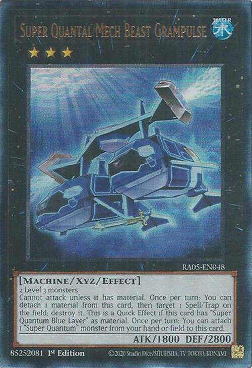 Super Quantal Mech Beast Grampulse (Ultimate Rare) [RA05-EN048] Ultimate Rare | Shuffle n Cut Hobbies & Games