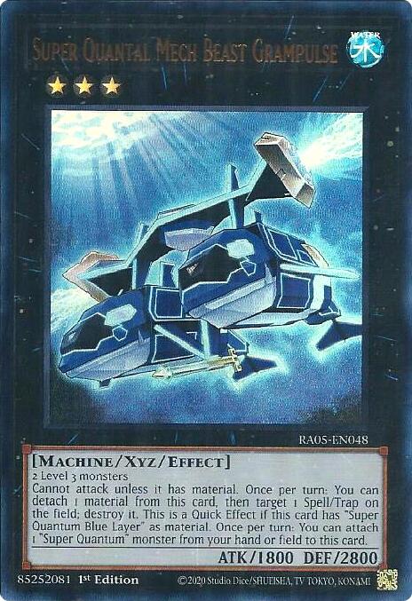 Super Quantal Mech Beast Grampulse (Ultra Rare) [RA05-EN048] Ultra Rare | Shuffle n Cut Hobbies & Games