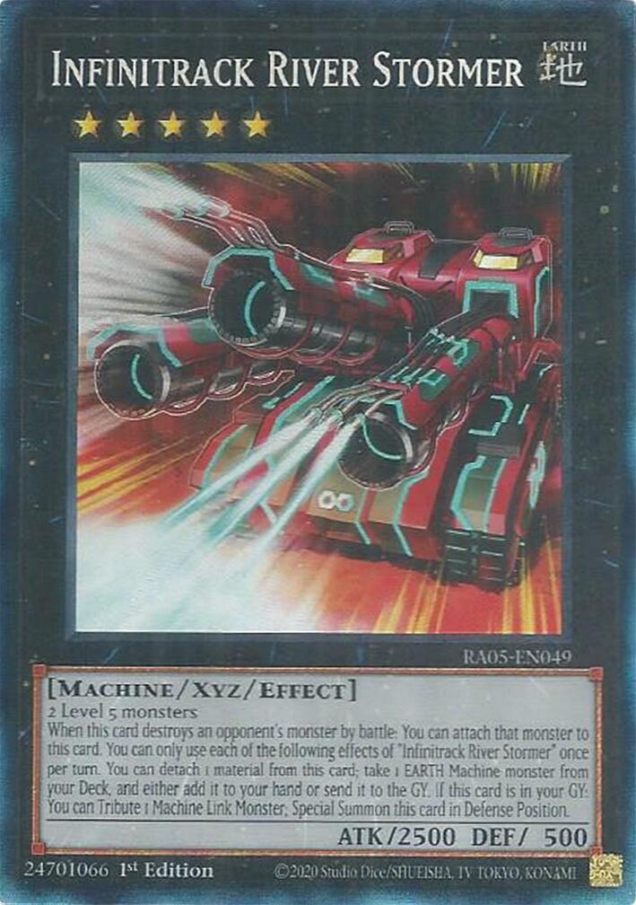 Infinitrack River Stormer (Collector's Rare) [RA05-EN049] Collector's Rare | Shuffle n Cut Hobbies & Games