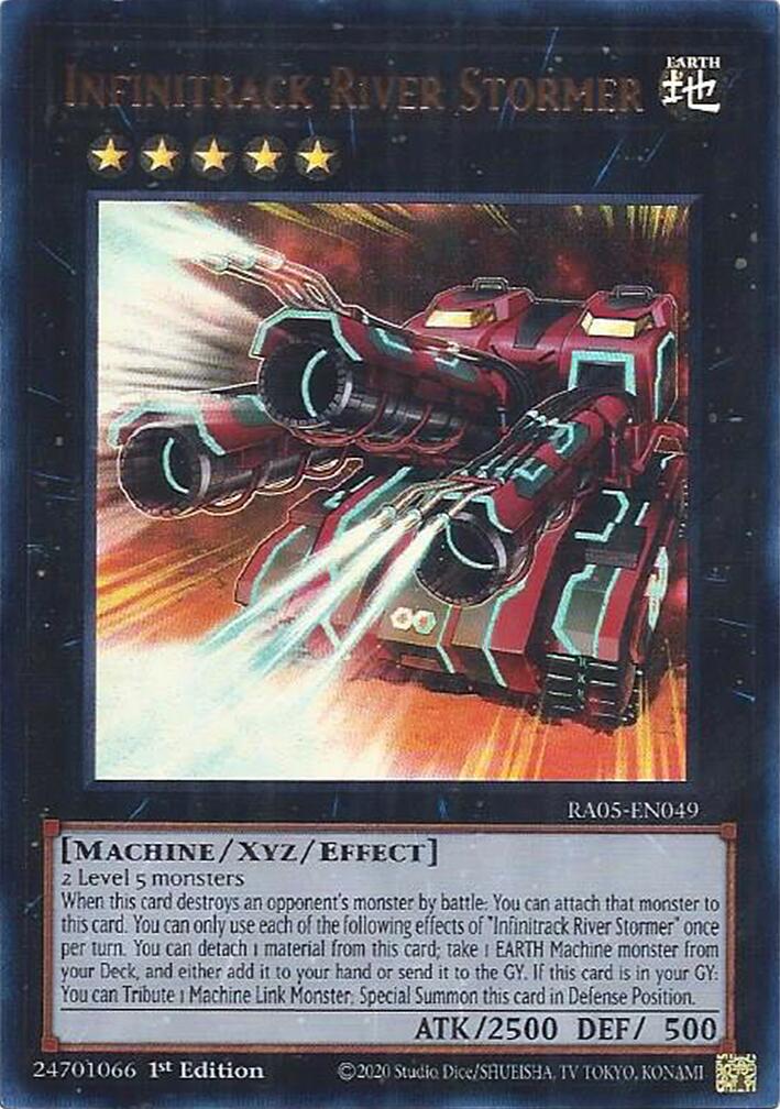 Infinitrack River Stormer (Ultra Rare) [RA05-EN049] Ultra Rare | Shuffle n Cut Hobbies & Games