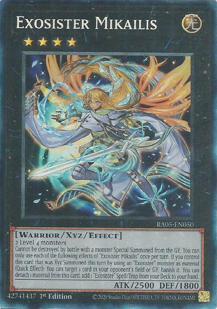 Exosister Mikailis (Collector's Rare) [RA05-EN050] Collector's Rare | Shuffle n Cut Hobbies & Games
