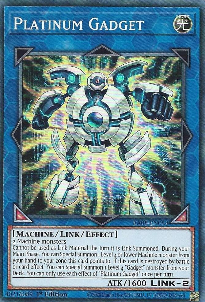 Platinum Gadget [RA05-EN054] Super Rare | Shuffle n Cut Hobbies & Games