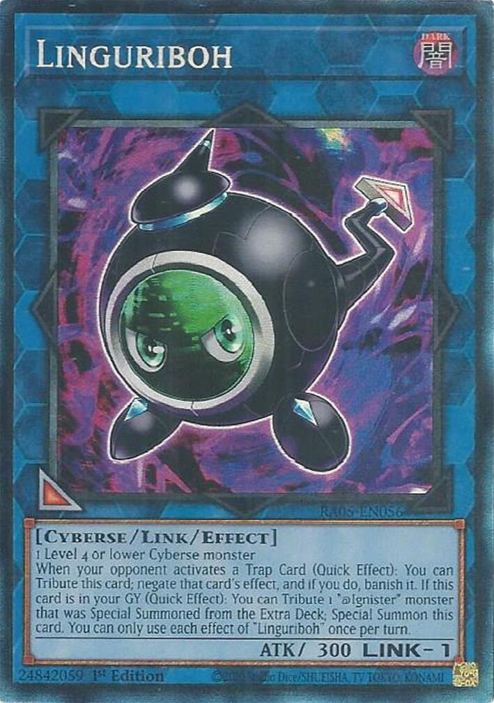 Linguriboh (Collector's Rare) [RA05-EN056] Collector's Rare | Shuffle n Cut Hobbies & Games