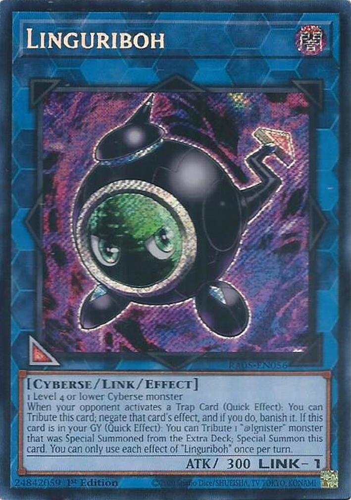 Linguriboh (Secret Rare) [RA05-EN056] Secret Rare | Shuffle n Cut Hobbies & Games