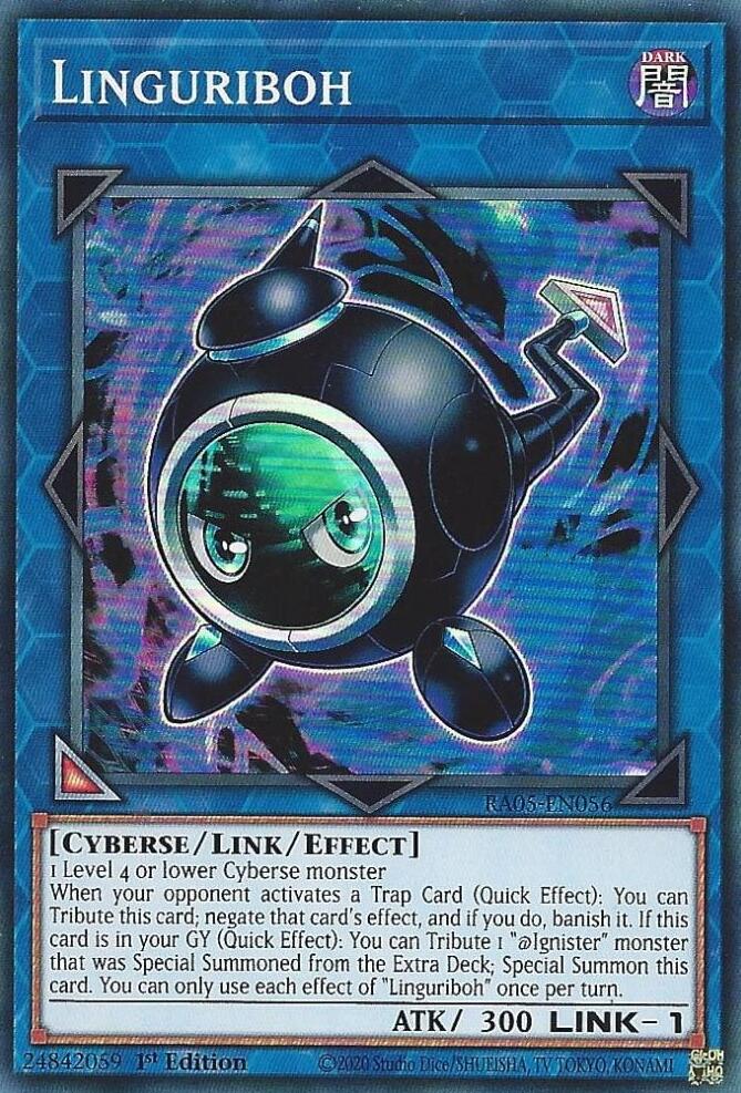 Linguriboh [RA05-EN056] Super Rare | Shuffle n Cut Hobbies & Games