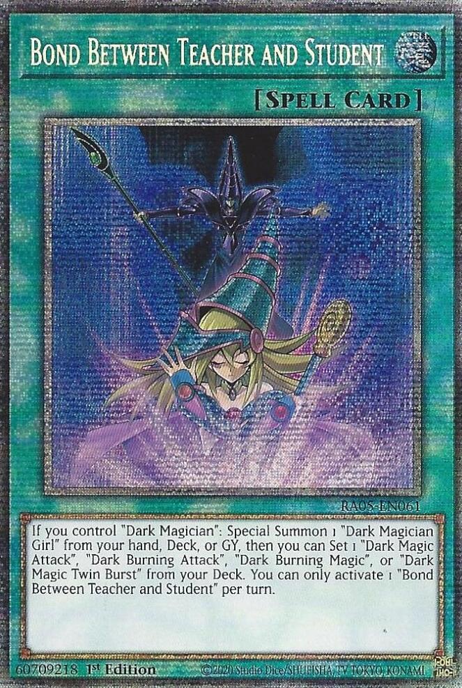 Bond Between Teacher and Student [RA05-EN061] Super Rare | Shuffle n Cut Hobbies & Games