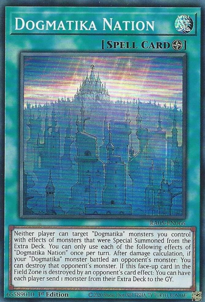 Dogmatika Nation [RA05-EN066] Super Rare | Shuffle n Cut Hobbies & Games