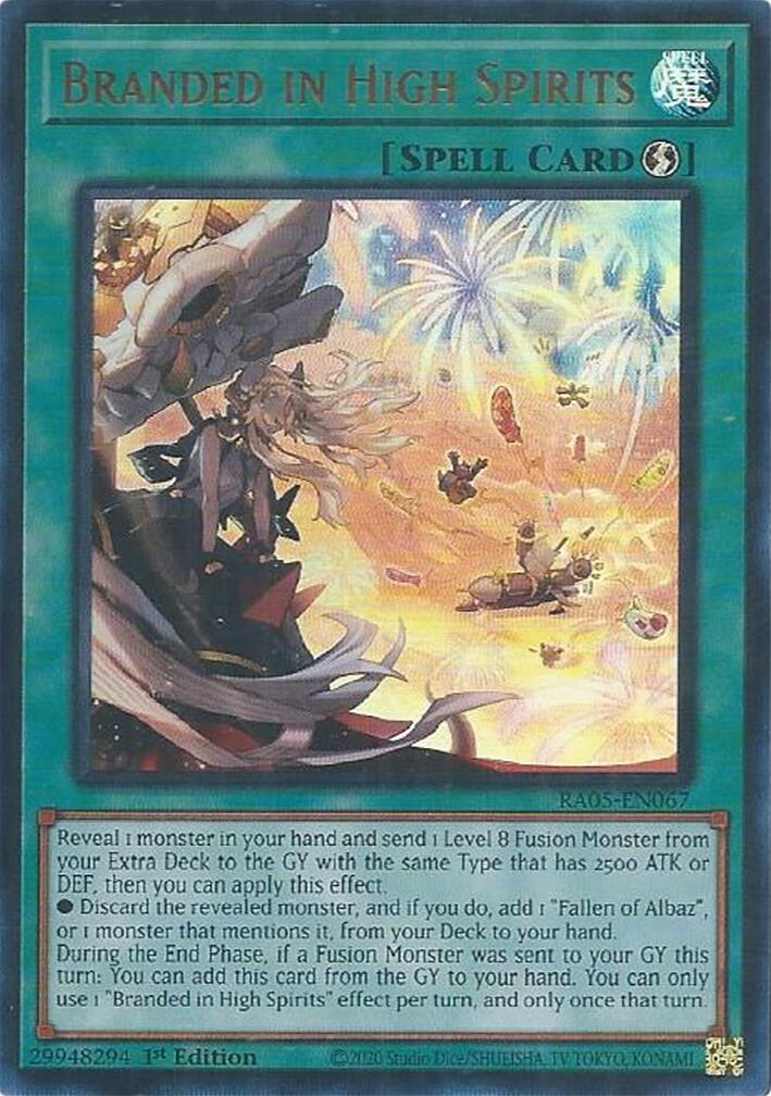 Branded in High Spirits (Ultra Rare) [RA05-EN067] Ultra Rare | Shuffle n Cut Hobbies & Games