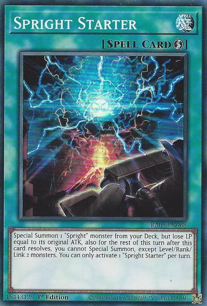 Spright Starter [RA05-EN068] Super Rare | Shuffle n Cut Hobbies & Games