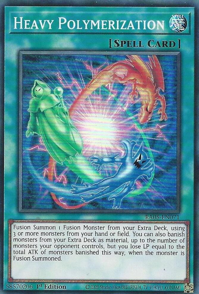 Heavy Polymerization [RA05-EN071] Super Rare | Shuffle n Cut Hobbies & Games