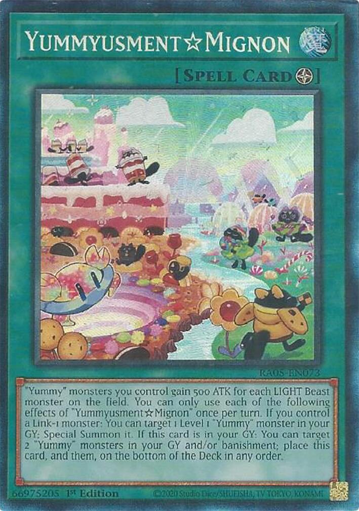 YummyusmentAcroquey (Collector's Rare) [RA05-EN073] Collector's Rare | Shuffle n Cut Hobbies & Games