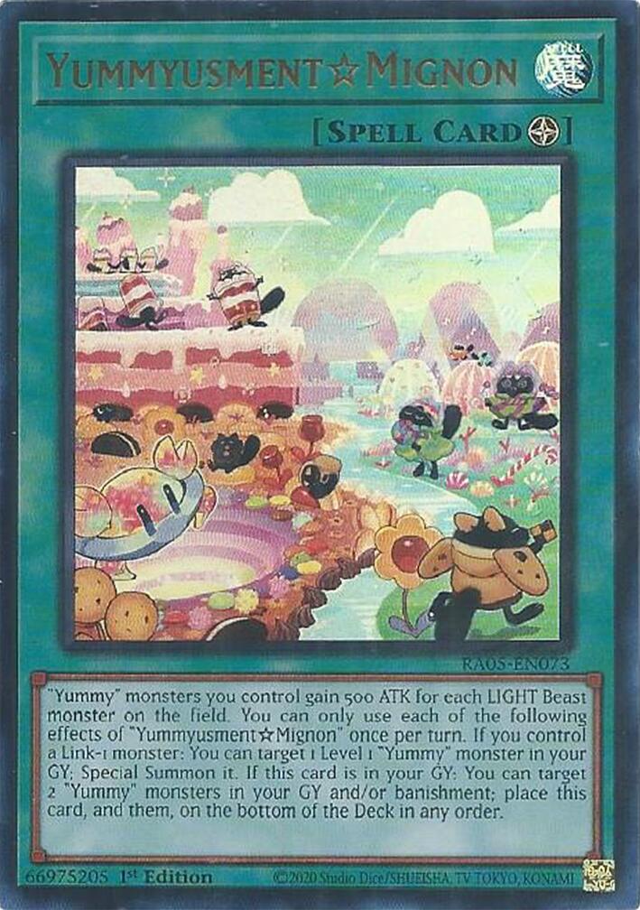 YummyusmentAcroquey (Ultra Rare) [RA05-EN073] Ultra Rare | Shuffle n Cut Hobbies & Games