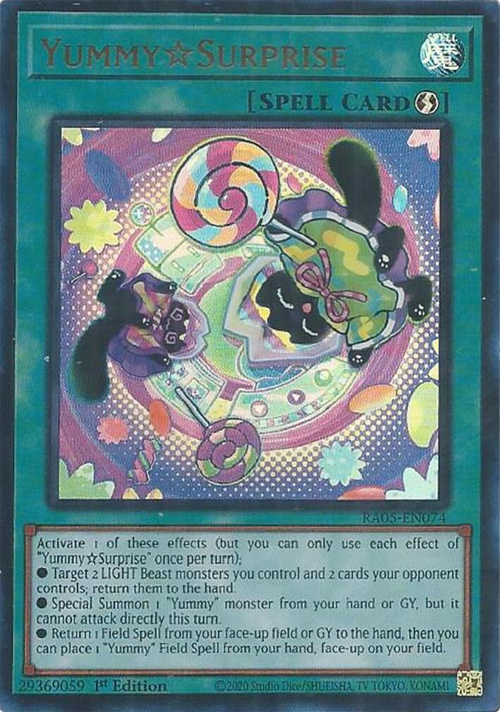 YummySurprise (Ultra Rare) [RA05-EN074] Ultra Rare | Shuffle n Cut Hobbies & Games