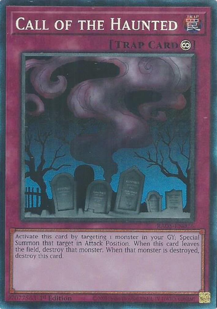 Call of the Haunted (Collector's Rare) [RA05-EN076] Collector's Rare | Shuffle n Cut Hobbies & Games