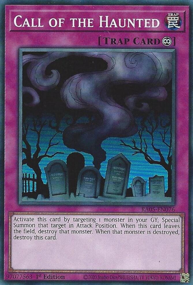 Call of the Haunted [RA05-EN076] Super Rare | Shuffle n Cut Hobbies & Games