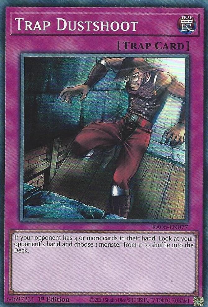 Trap Dustshoot [RA05-EN077] Super Rare | Shuffle n Cut Hobbies & Games