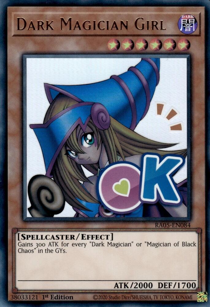Dark Magician Girl [RA05-EN084] Ultra Rare | Shuffle n Cut Hobbies & Games