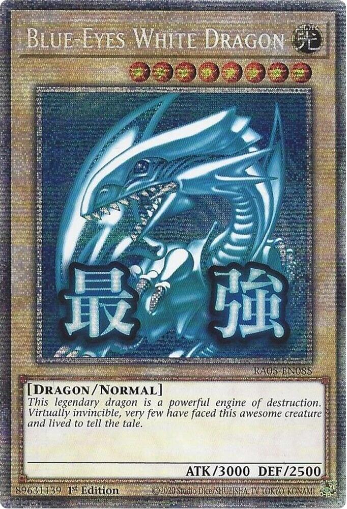 Blue-Eyes White Dragon (Starlight Rare) [RA05-EN085] Starlight Rare | Shuffle n Cut Hobbies & Games