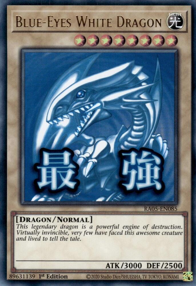 Blue-Eyes White Dragon [RA05-EN085] Ultra Rare | Shuffle n Cut Hobbies & Games