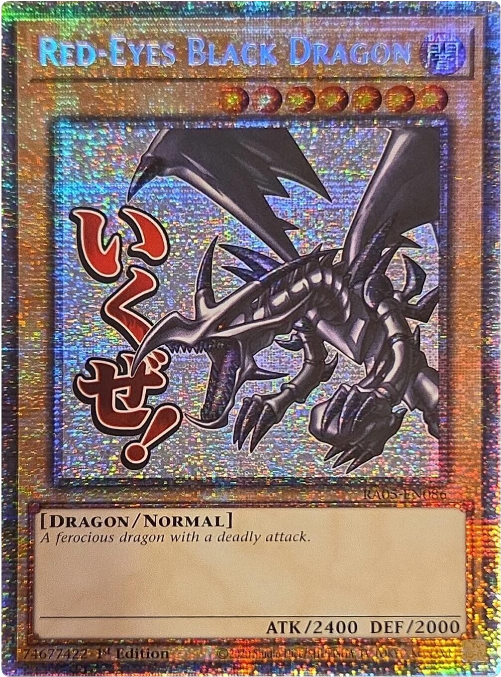 Red-Eyes Black Dragon (Starlight Rare) [RA05-EN086] Starlight Rare | Shuffle n Cut Hobbies & Games