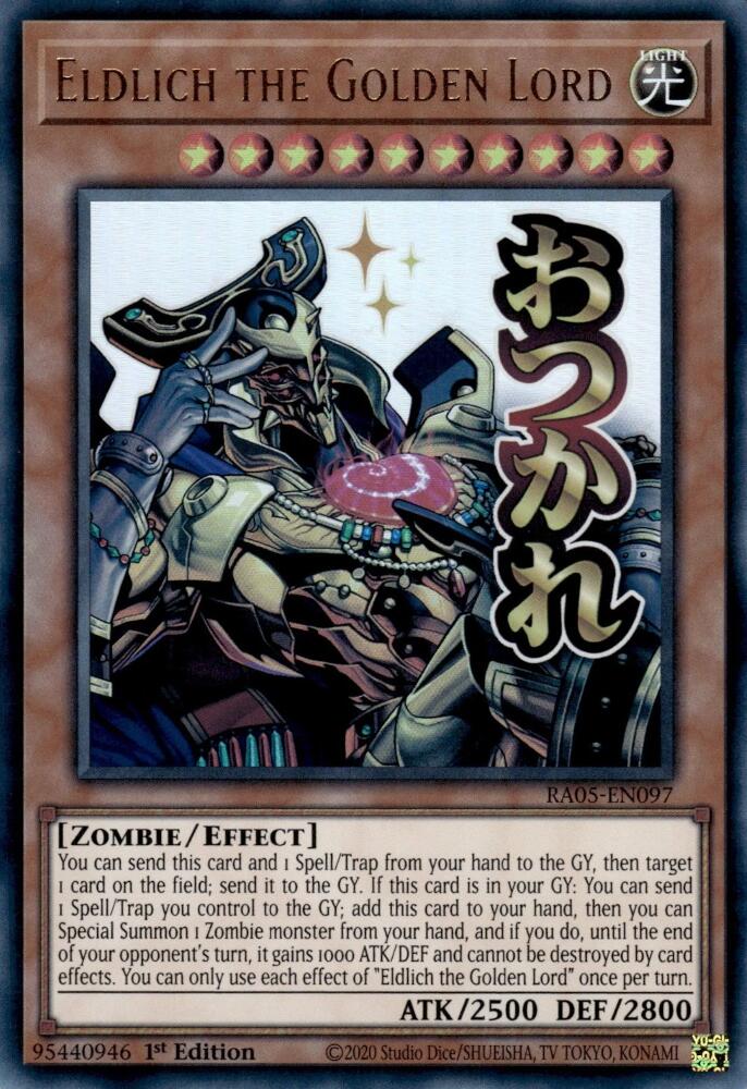 Eldlich the Golden Lord [RA05-EN097] Ultra Rare | Shuffle n Cut Hobbies & Games