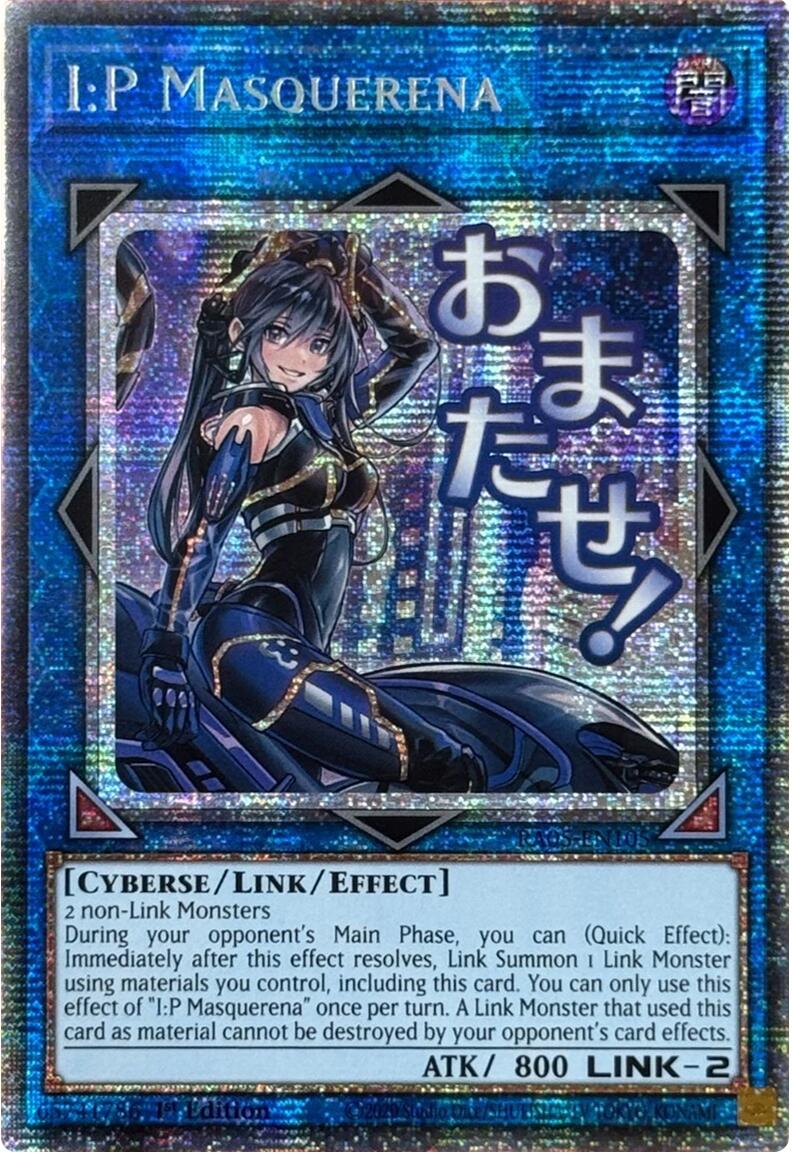 I:P Masquerena (Starlight Rare) [RA05-EN105] Starlight Rare | Shuffle n Cut Hobbies & Games