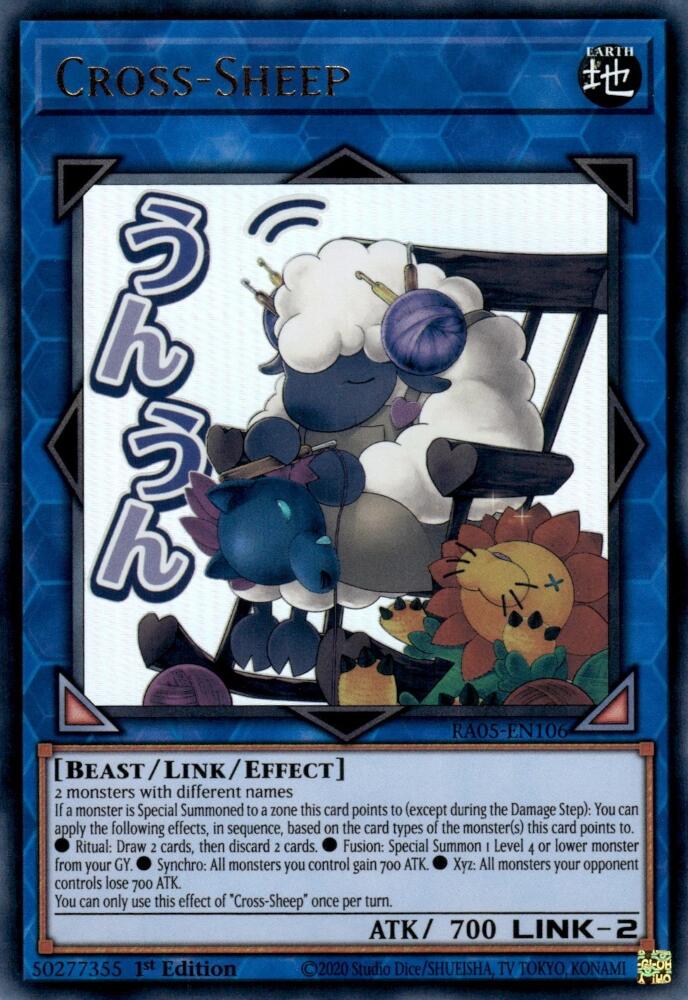 Cross-Sheep [RA05-EN106] Ultra Rare | Shuffle n Cut Hobbies & Games