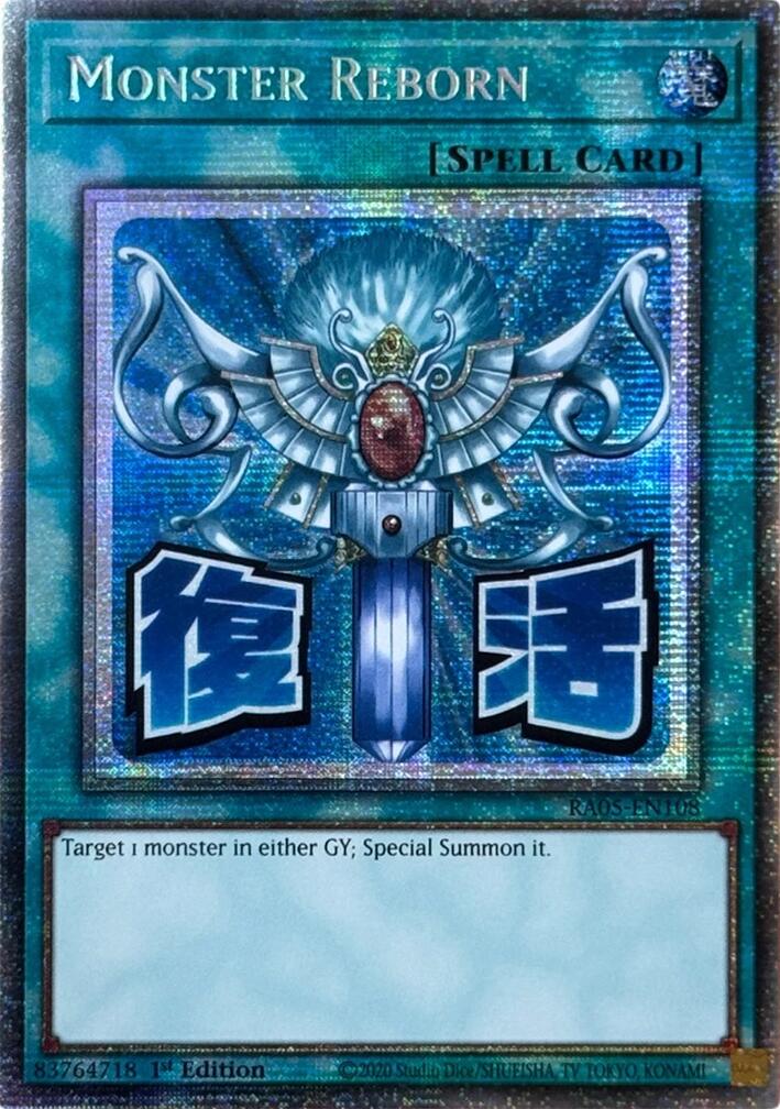 Monster Reborn (Starlight Rare) [RA05-EN108] Starlight Rare | Shuffle n Cut Hobbies & Games