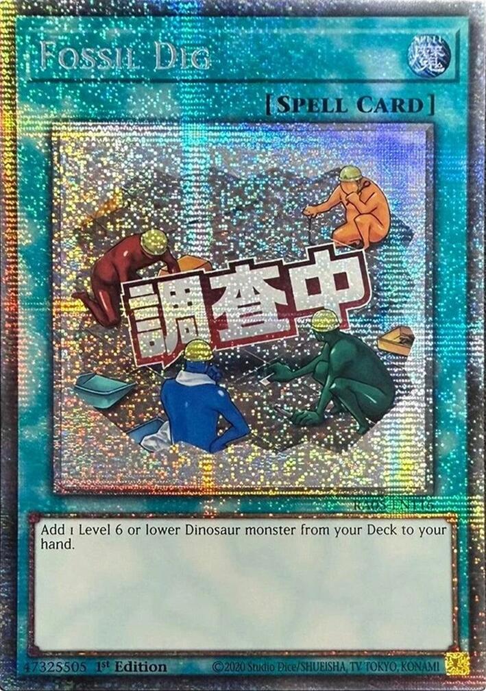 Fossil Dig (Starlight Rare) [RA05-EN116] Starlight Rare | Shuffle n Cut Hobbies & Games