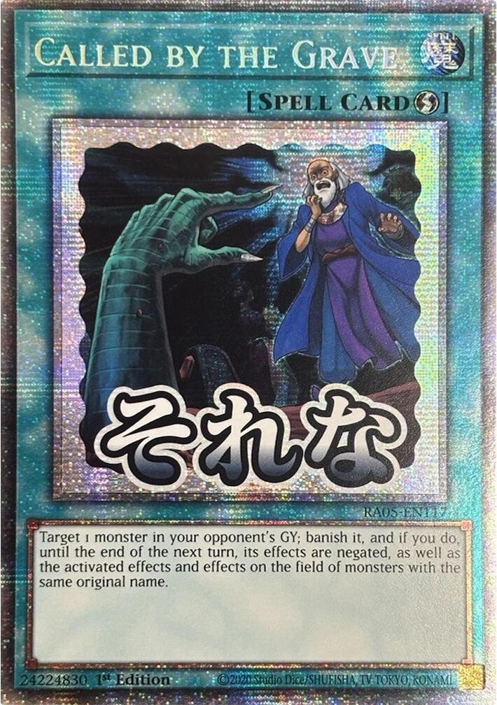 Called by the Grave (Starlight Rare) [RA05-EN117] Starlight Rare | Shuffle n Cut Hobbies & Games