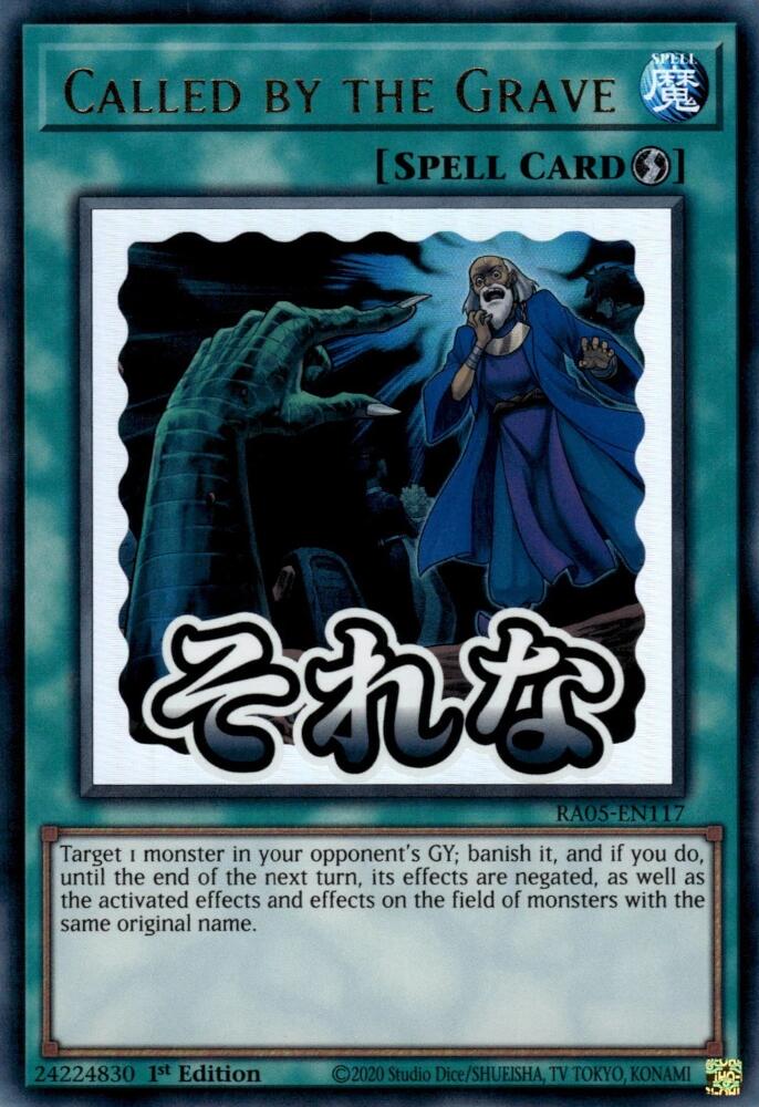 Called by the Grave [RA05-EN117] Ultra Rare | Shuffle n Cut Hobbies & Games