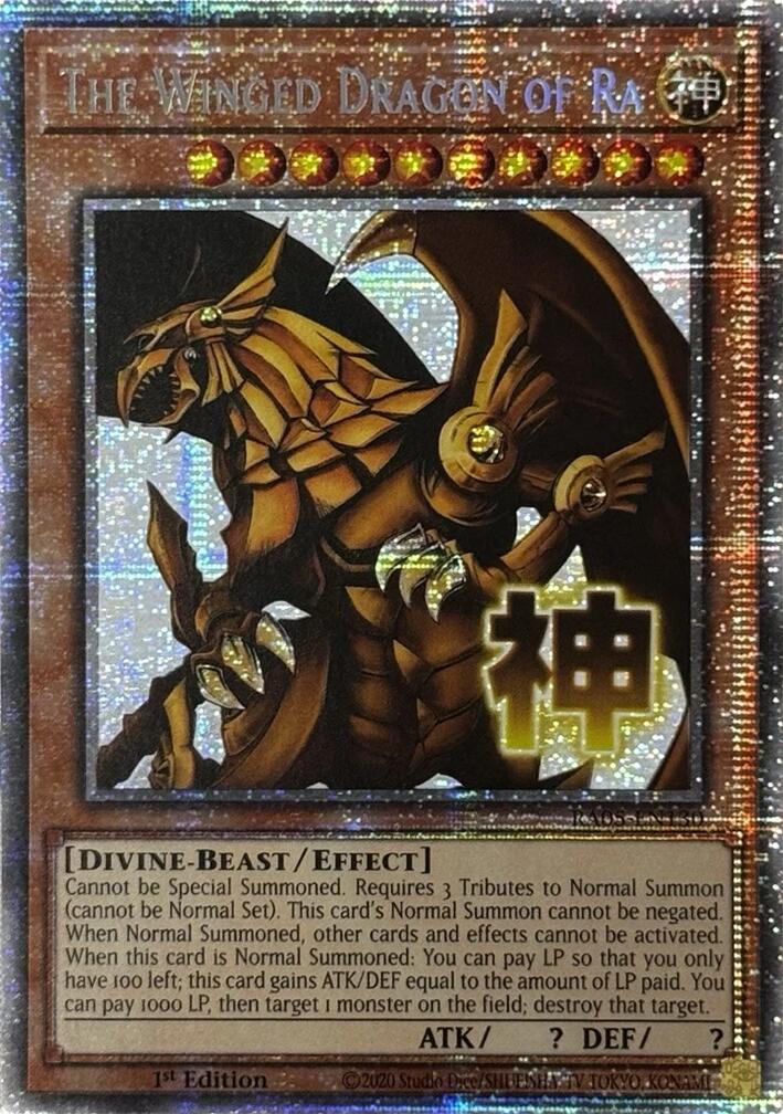 The Winged Dragon of Ra (Starlight Rare) [RA05-EN130] Starlight Rare | Shuffle n Cut Hobbies & Games