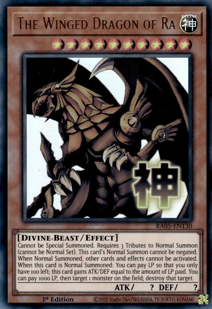 The Winged Dragon of Ra [RA05-EN130] Ultra Rare | Shuffle n Cut Hobbies & Games