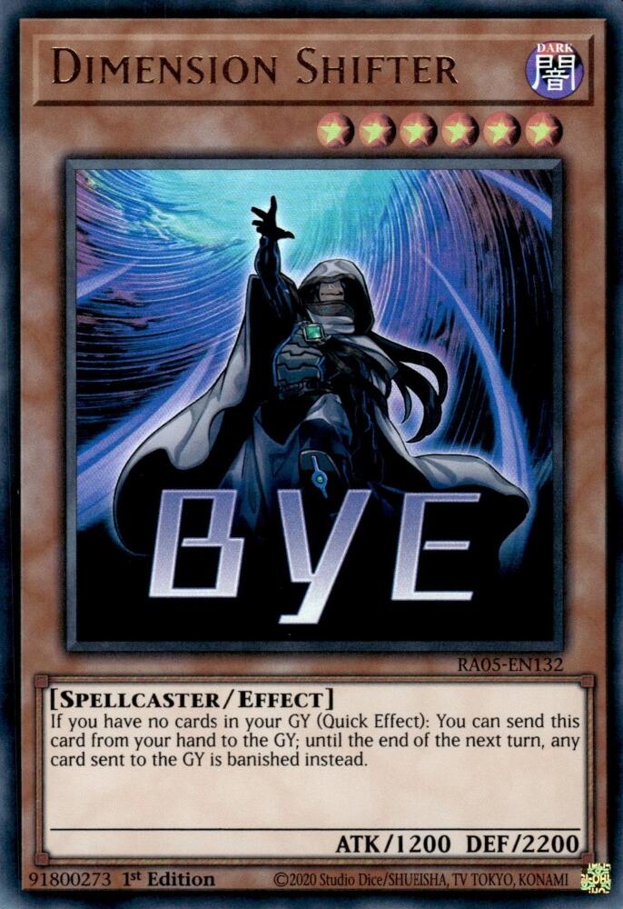 Dimension Shifter [RA05-EN132] Ultra Rare | Shuffle n Cut Hobbies & Games