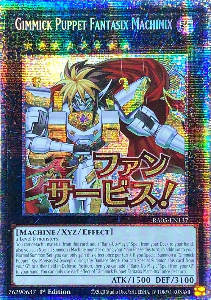 Gimmick Puppet Fantasix Machinix (Starlight Rare) [RA05-EN137] Starlight Rare | Shuffle n Cut Hobbies & Games