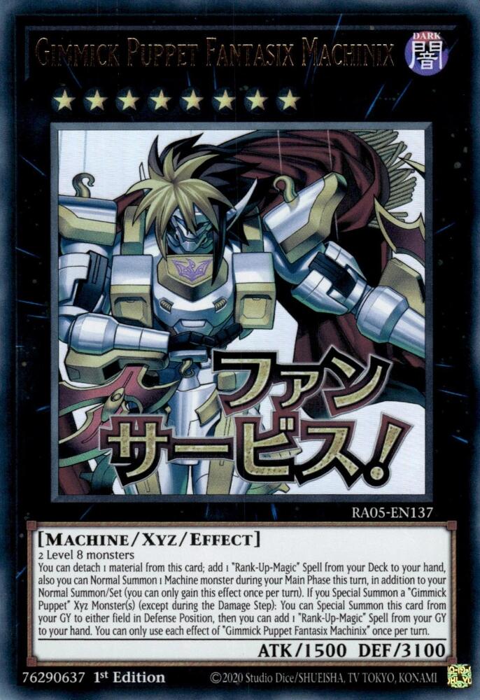 Gimmick Puppet Fantasix Machinix [RA05-EN137] Ultra Rare | Shuffle n Cut Hobbies & Games