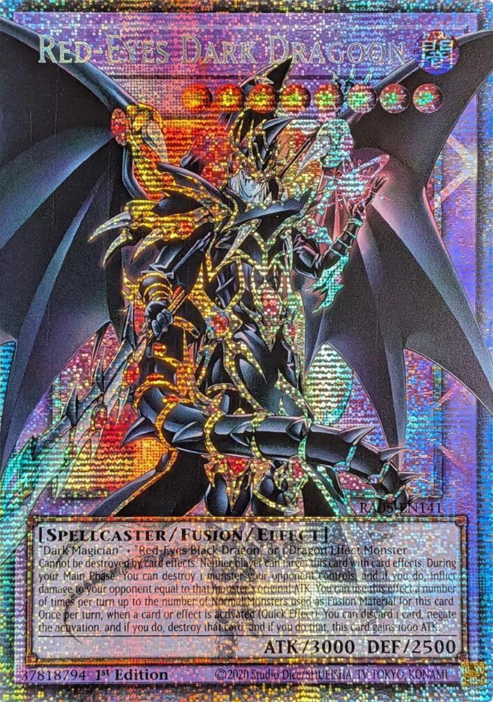 Red-Eyes Dark Dragoon (Starlight Rare) [RA05-EN141] Starlight Rare | Shuffle n Cut Hobbies & Games