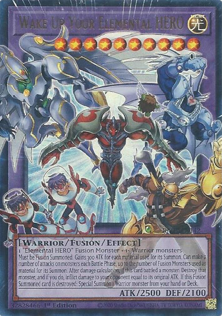 Wake Up Your Elemental HERO [RA05-EN142] Ultra Rare | Shuffle n Cut Hobbies & Games