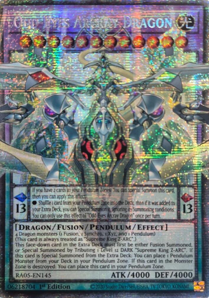 Odd-Eyes Arcray Dragon (Starlight Rare) [RA05-EN145] Starlight Rare | Shuffle n Cut Hobbies & Games