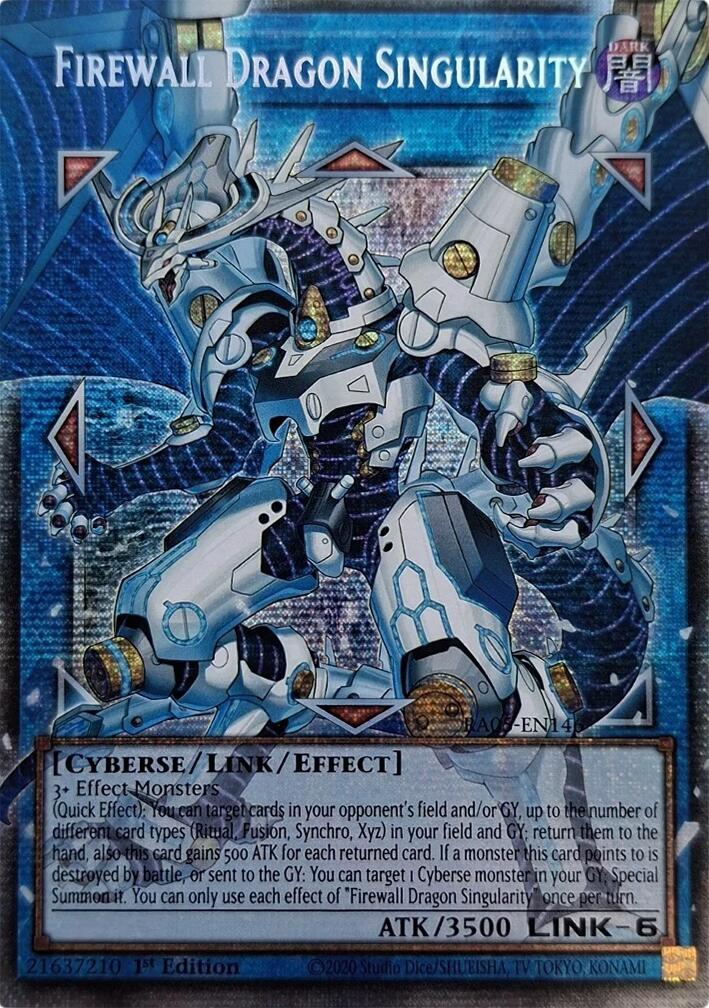 Firewall Dragon Singularity (Starlight Rare) [RA05-EN146] Starlight Rare | Shuffle n Cut Hobbies & Games