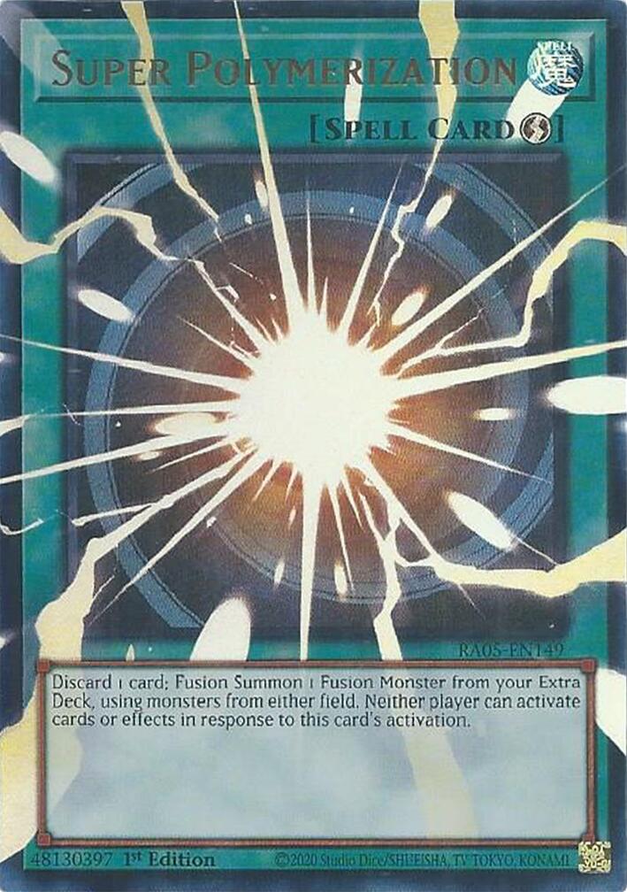Super Polymerization [RA05-EN149] Ultra Rare | Shuffle n Cut Hobbies & Games
