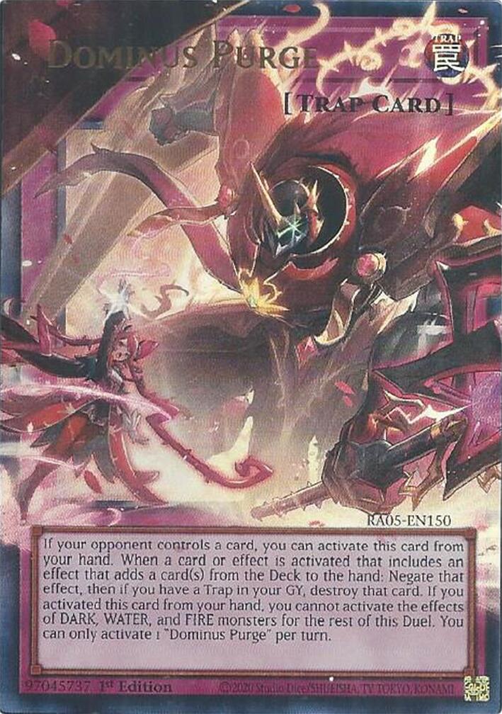 Dominus Purge [RA05-EN150] Ultra Rare | Shuffle n Cut Hobbies & Games