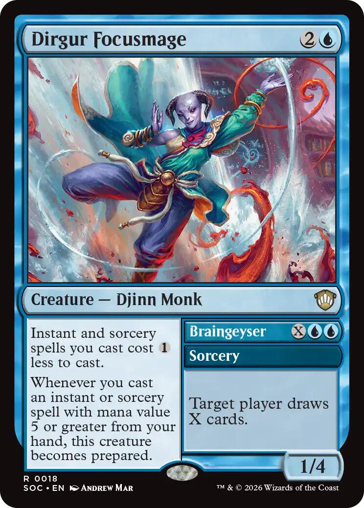 Dirgur Focusmage [Secrets of Strixhaven Commander] | Shuffle n Cut Hobbies & Games