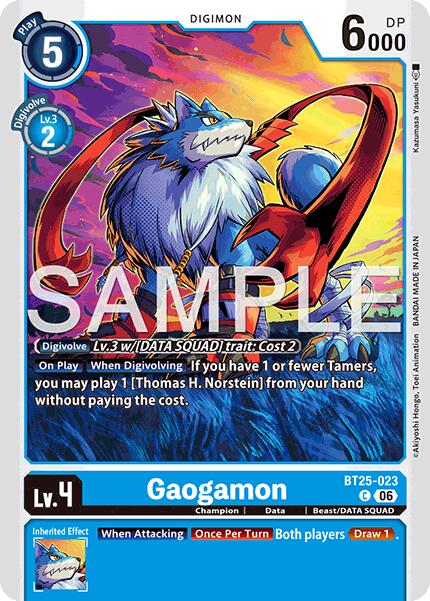 Gaogamon [BT25-023] [Dual Revolution] | Shuffle n Cut Hobbies & Games