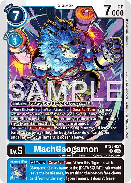 MachGaogamon [BT25-027] [Dual Revolution] | Shuffle n Cut Hobbies & Games