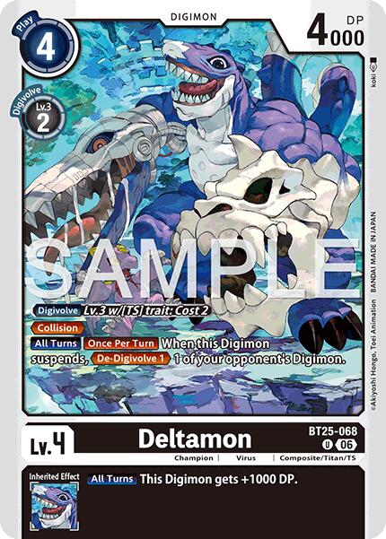Deltamon [BT25-068] [Dual Revolution] | Shuffle n Cut Hobbies & Games