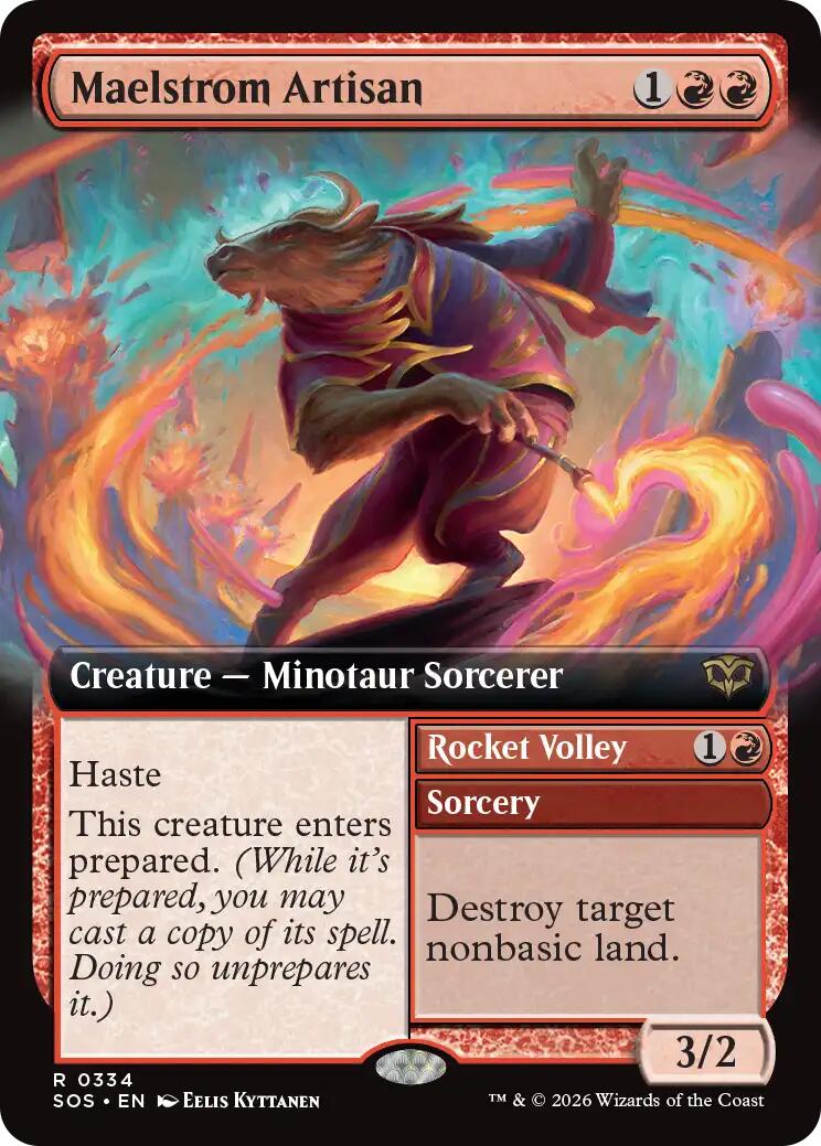 Maelstrom Artisan (Extended Art) [Secrets of Strixhaven] | Shuffle n Cut Hobbies & Games