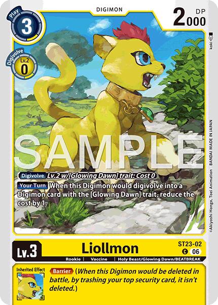 Liollmon [ST23-02] [Starter Deck: Beatbreak] | Shuffle n Cut Hobbies & Games