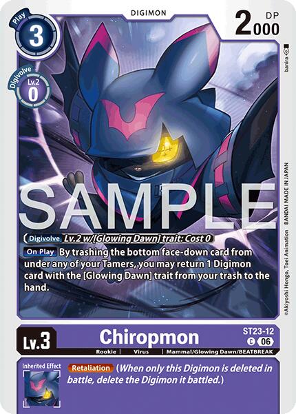 Chiropmon [ST23-12] [Starter Deck: Beatbreak] | Shuffle n Cut Hobbies & Games